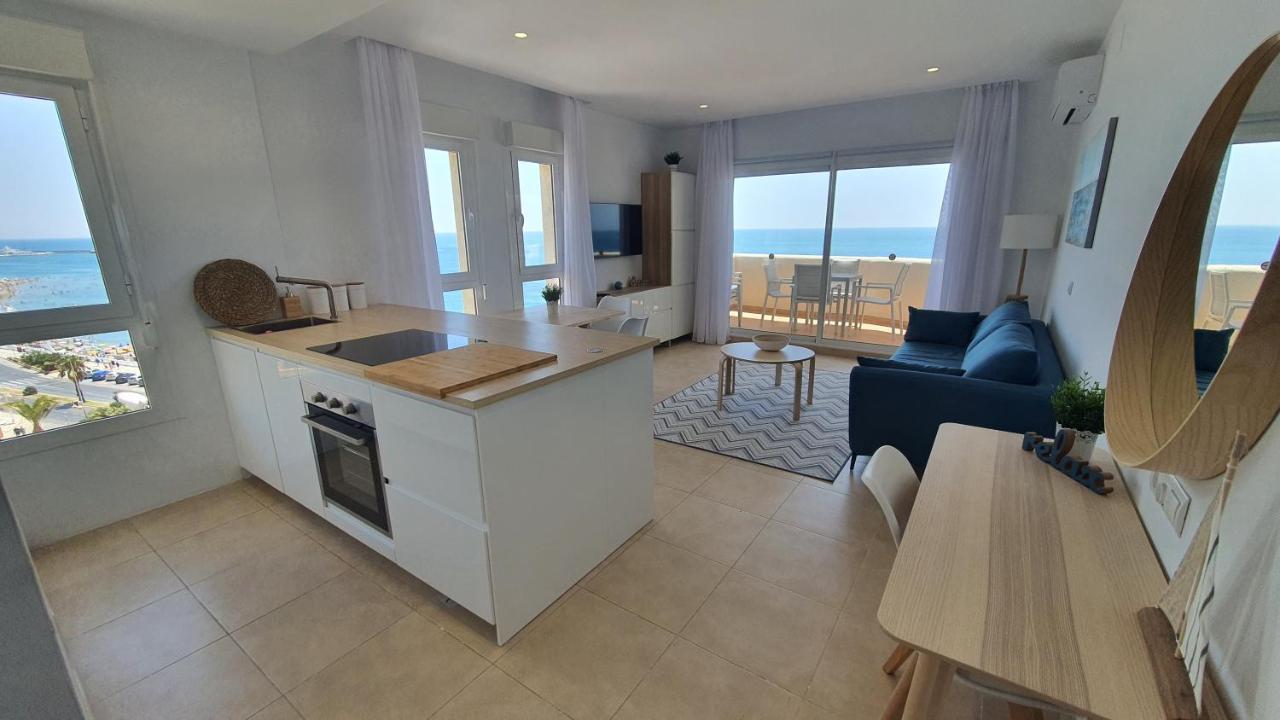 Beachfront-Parque Paloma-Modern-Panoramic Views! Benalmádena Exterior foto