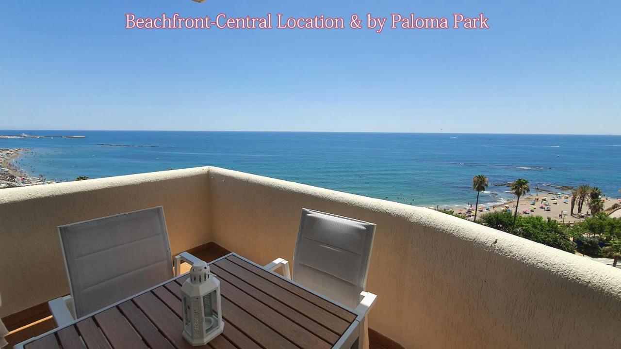 Beachfront-Parque Paloma-Modern-Panoramic Views! Benalmádena Exterior foto
