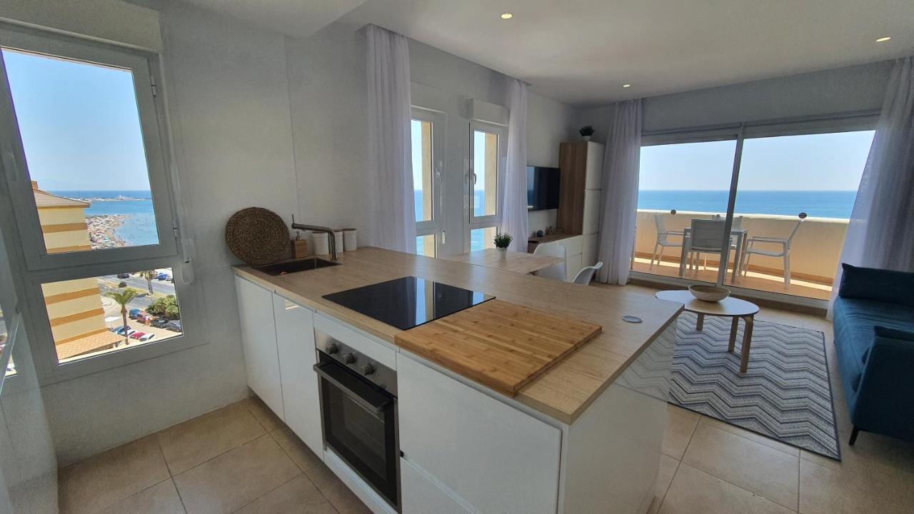 Beachfront-Parque Paloma-Modern-Panoramic Views! Benalmádena Exterior foto